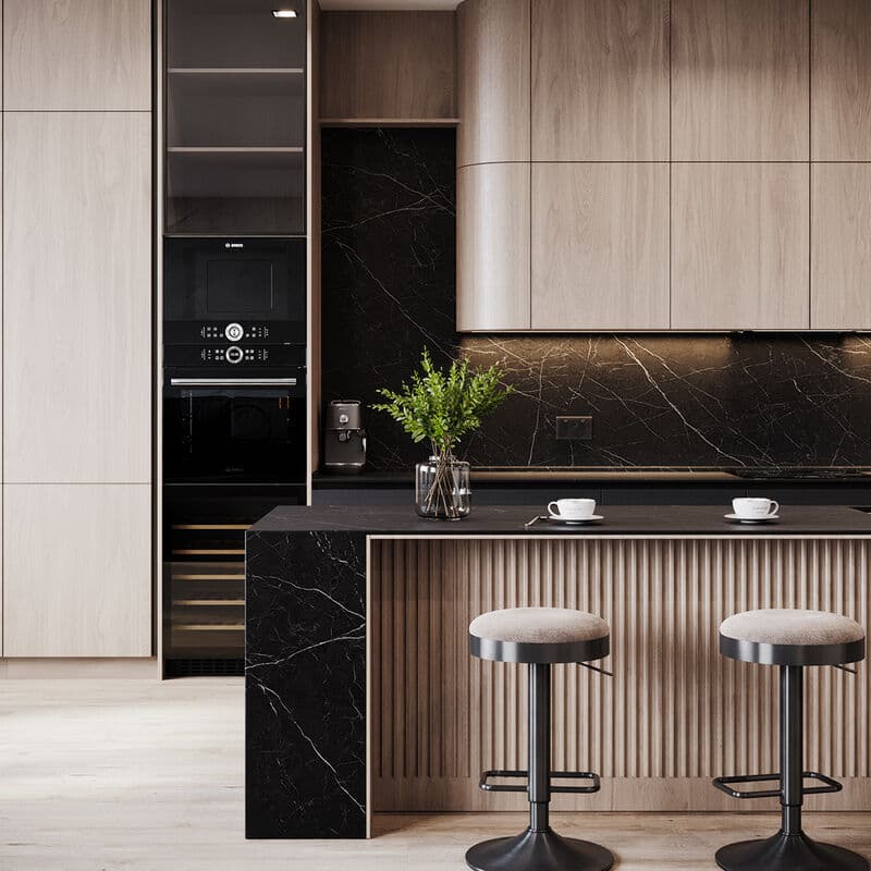 MerStone stone worktop detail